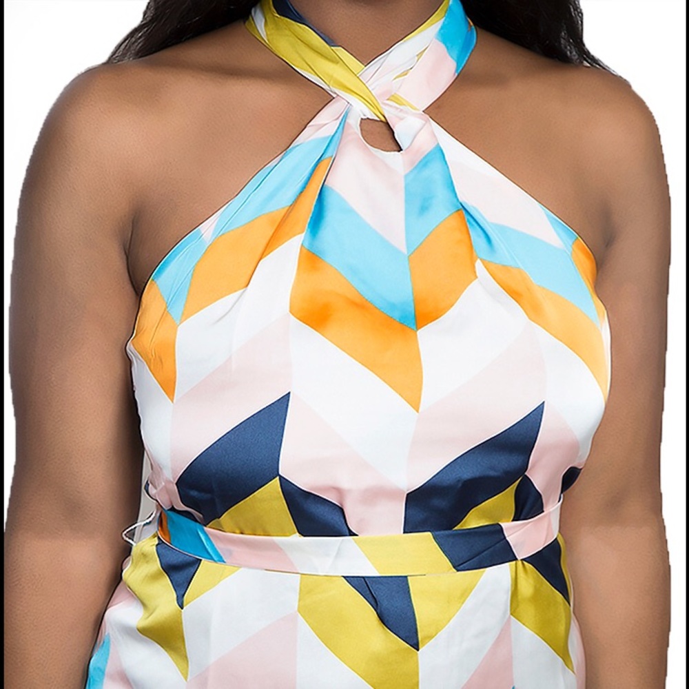 Tropical Halter Top