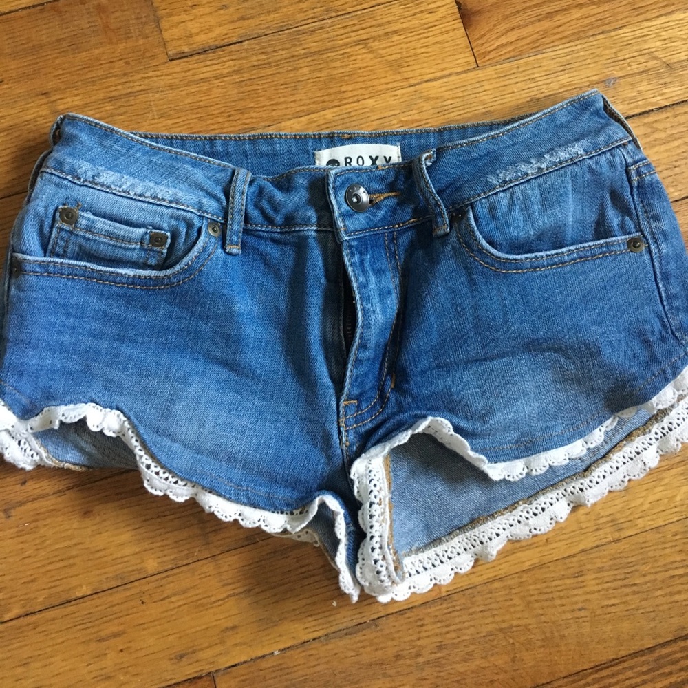 Roxy jean shorts