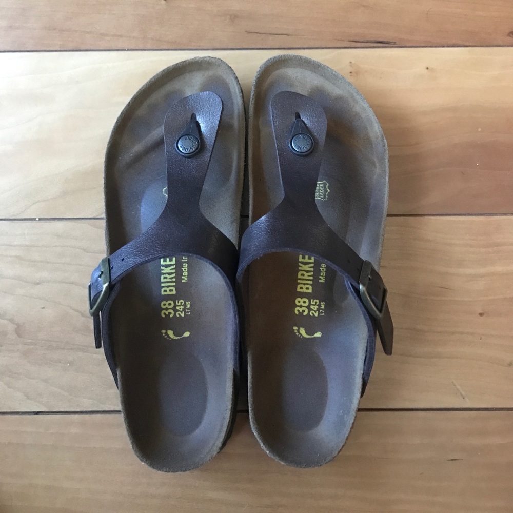 birkenstock gizeh sandals!