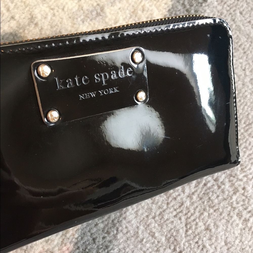 Kate Spade black wallet