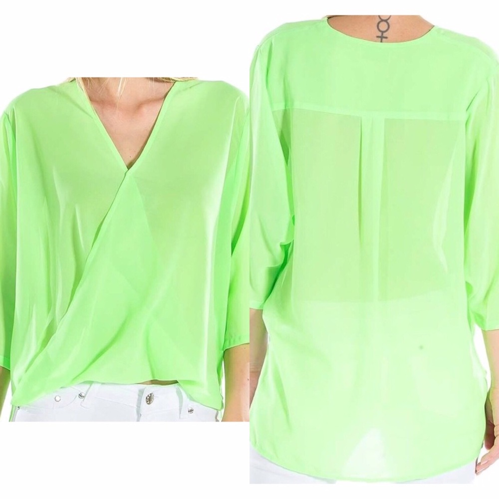 Neon Easy Breezy Blouse