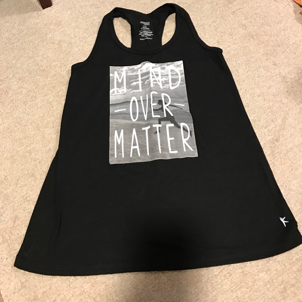 Black tank top