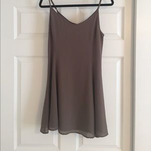 Olive Green Shift Dress