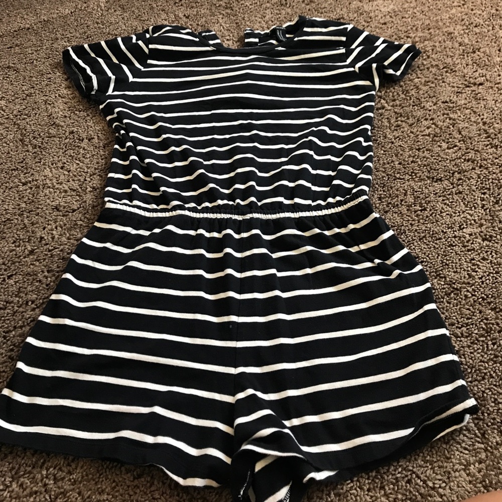 Striped Romper
