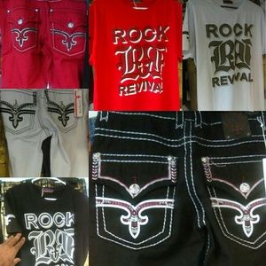 Rock Revival Shorts Shirts