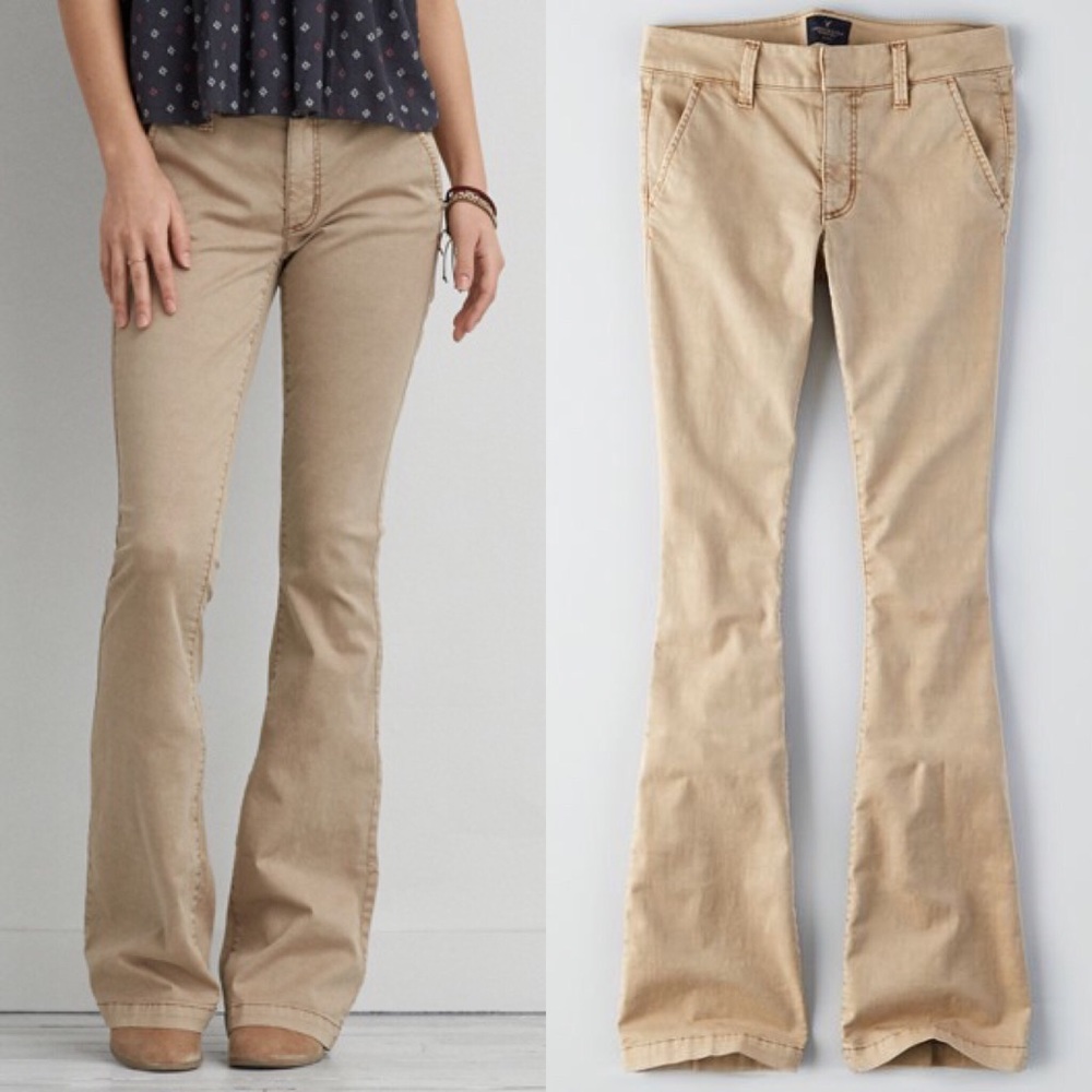American Eagle Boho Artist Flare Pants