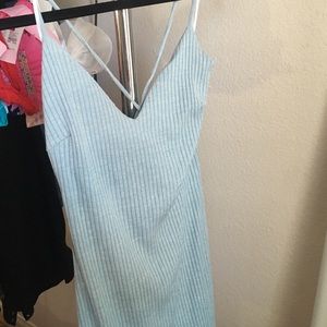 Cute baby blue mini dress