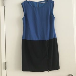 Andrew Marc New York Colorblock Shift Dress