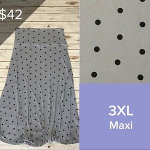 NWT LuLaRoe Maxi Skirt - 3XL