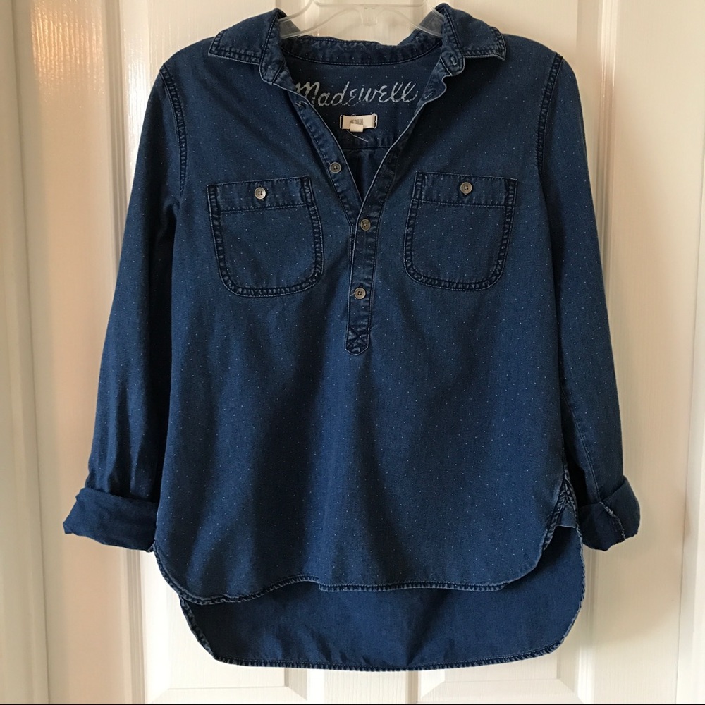 Madewell Denim Top