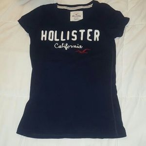 Hollister T Shirt! Navy Blue!