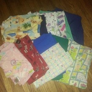 Nurses scrub tops