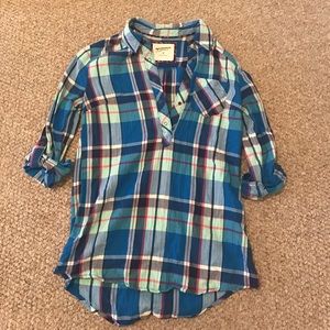 Three Quarter Sleeve Flannel