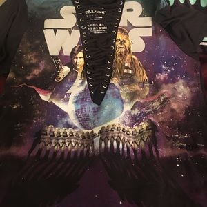 Star Wars lace up tshirt