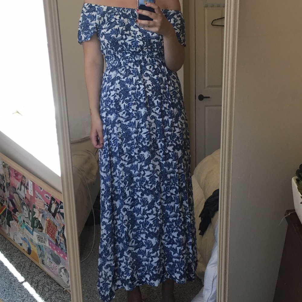 Floral maxi dress