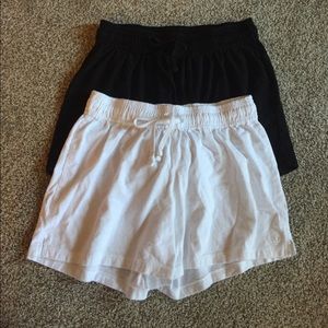 2 pairs of champion shorts