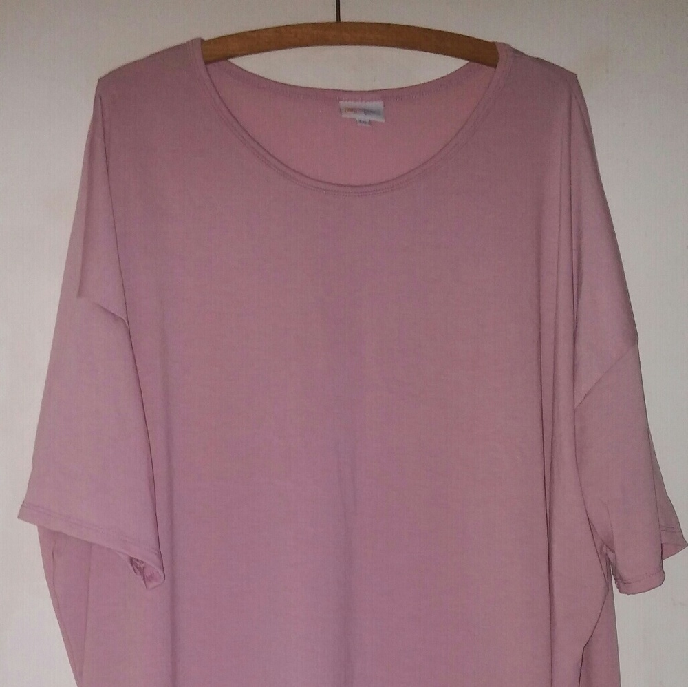 LulaRoe LLR 3XL Irma Blush Pink NWOT