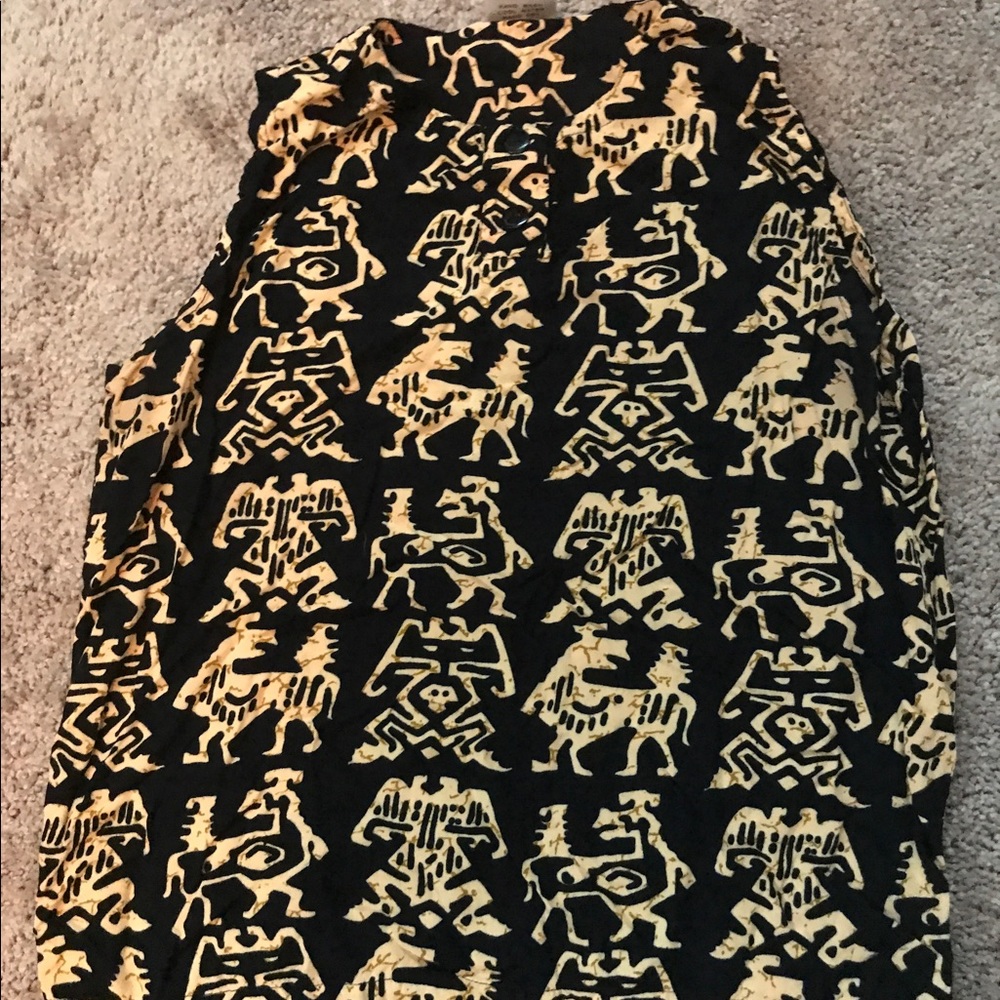 Retro style tank top