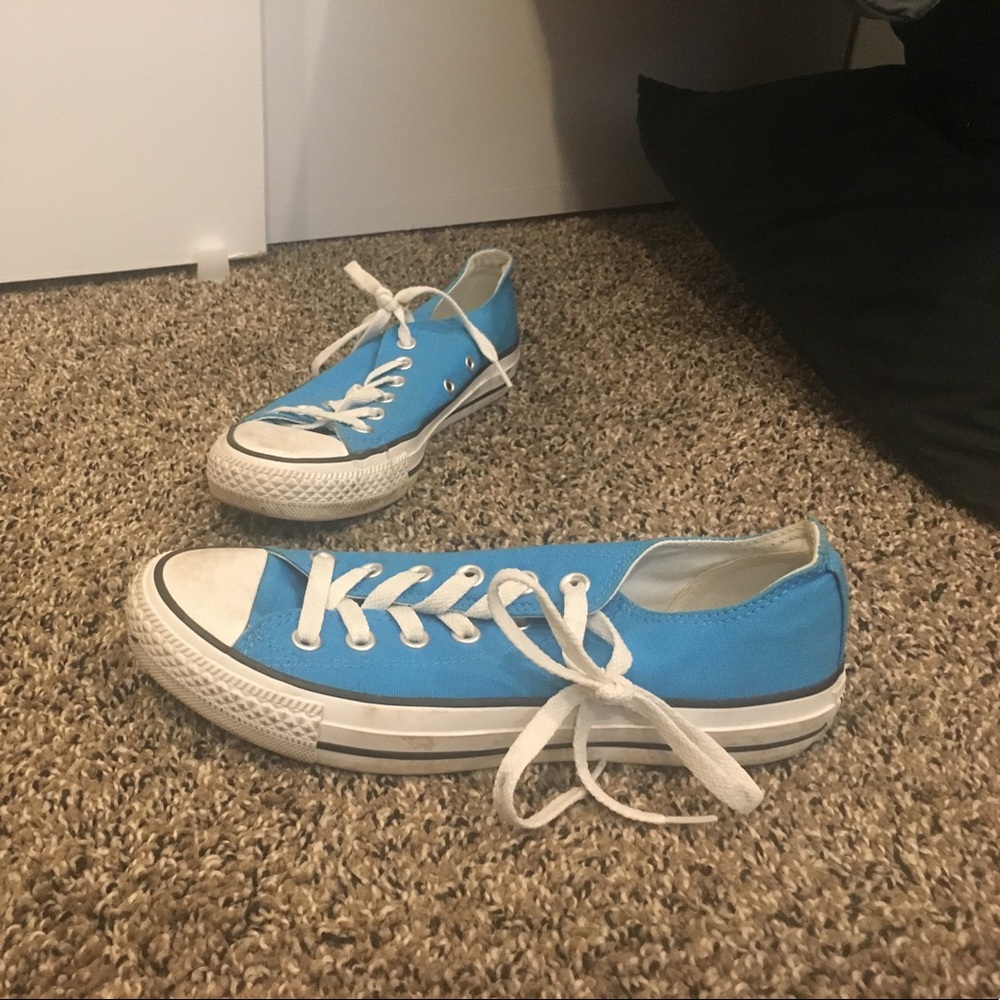 Blue converse