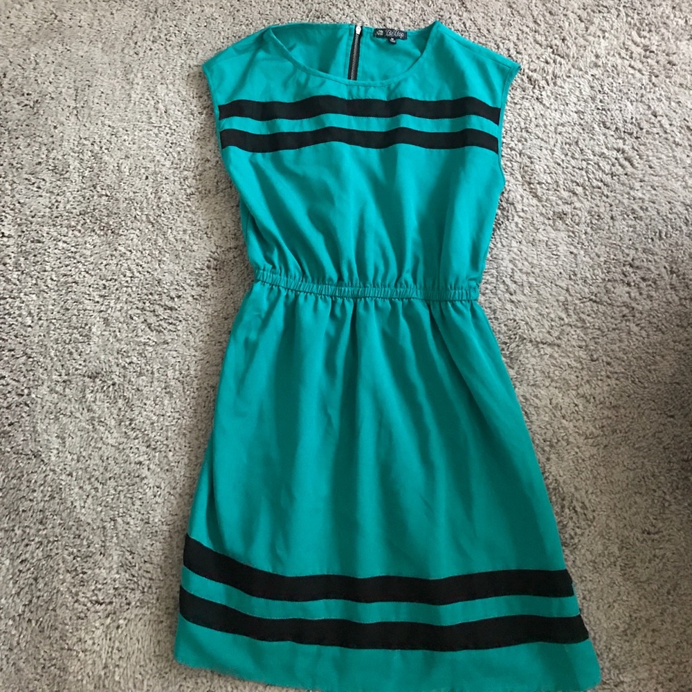 Teal dress