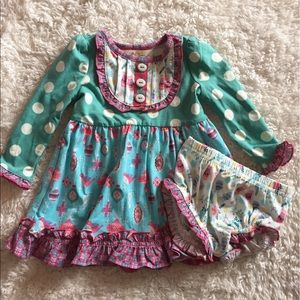 NWT Matilda Jane Stained Glass Dress 3-6m
