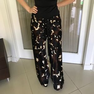 Roberto Cavalli Silk Pants