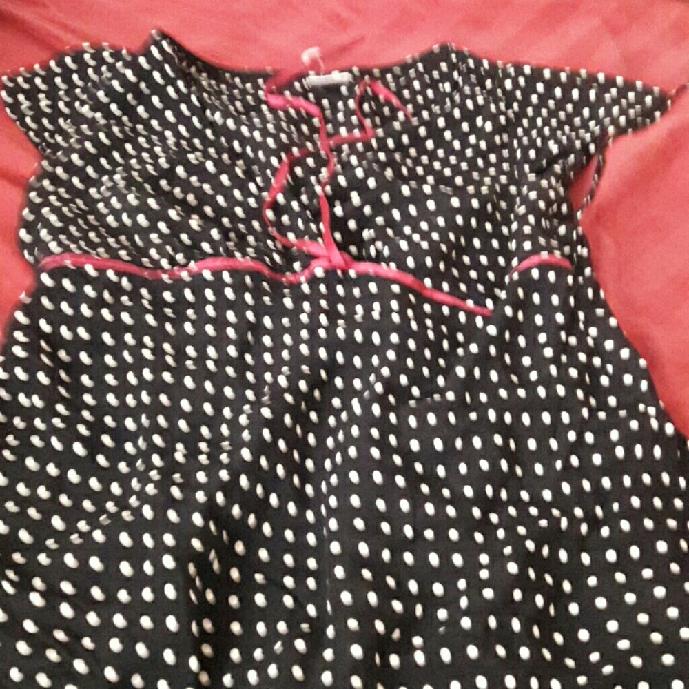 Polka dot vintage style dress