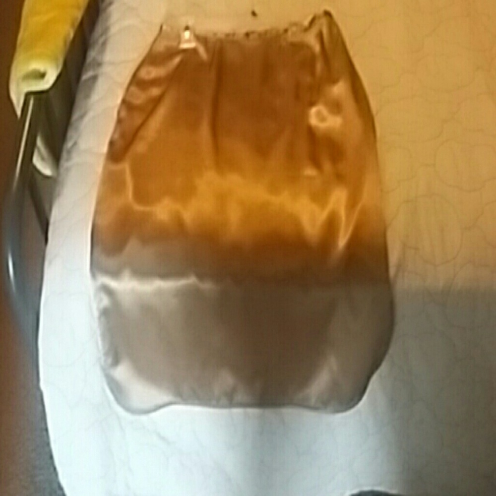Gold skirt