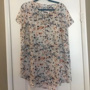 Liz Lang maternity blouse XXL