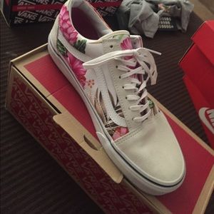 Floral Vans