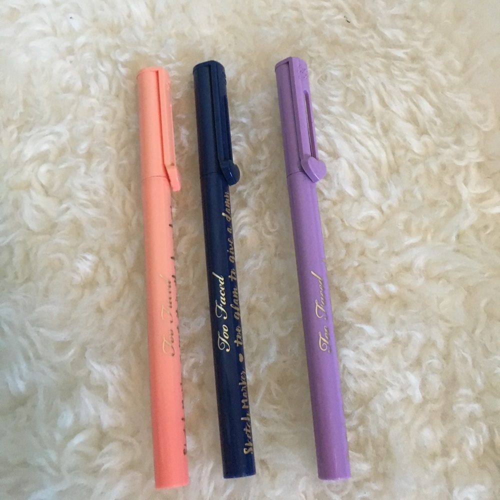 3 tarte sketch marker eyeliners