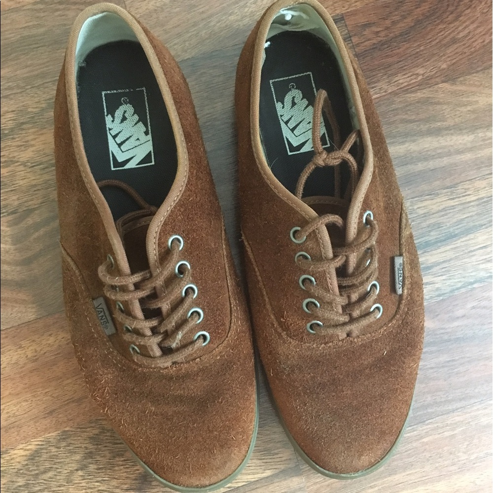 Brown Suede Vans