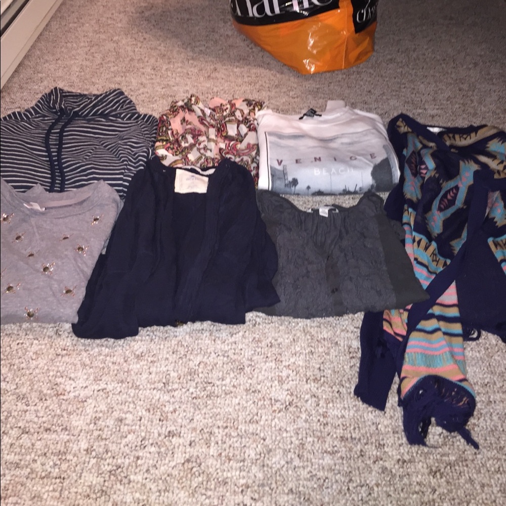 Long sleeve shirt lot