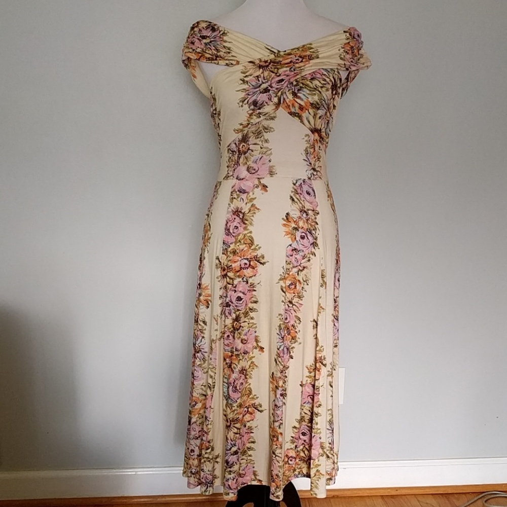 Asos off the shoulder dress