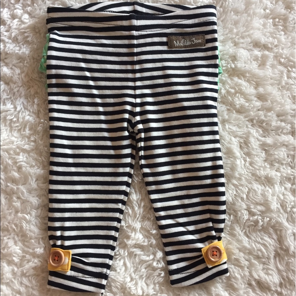 NWT Matilda Jane Duckling Leggings 3-6m