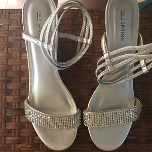 Silver wedges