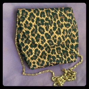 Leopard Print Evening Bag