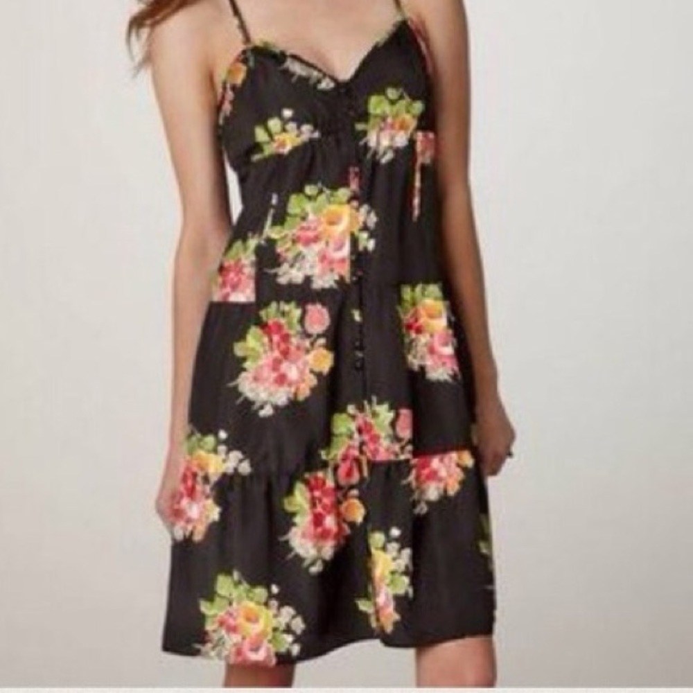 Black Floral Dress