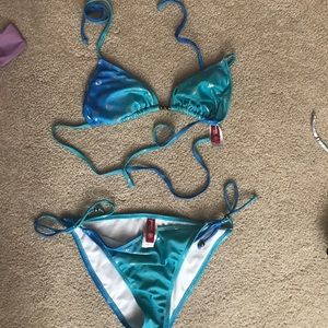 GUESS blue bikini