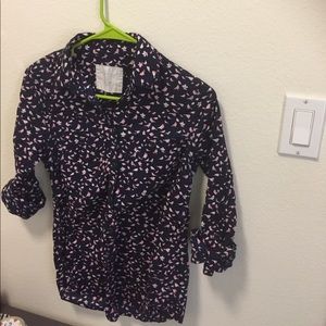 Long sleeve blouse