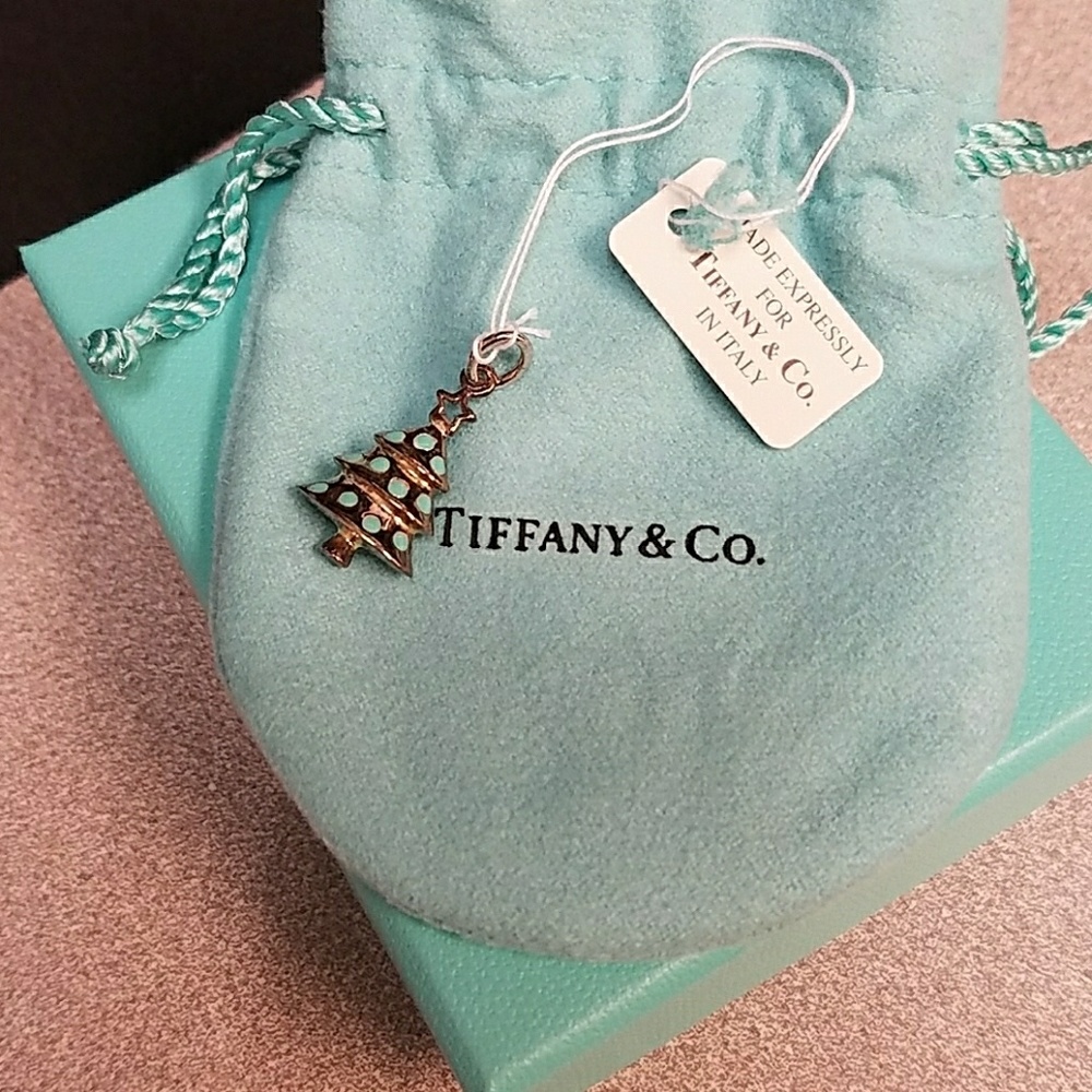 Tiffany Christmas tree charm
