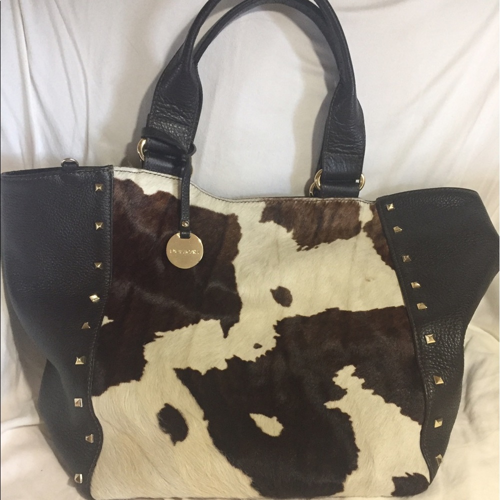 Italian Leather & Cowhide Bag by Pulicati!