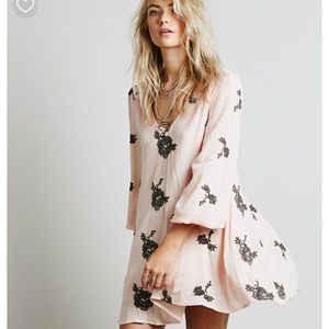 Free People Embroidered Austin Dress