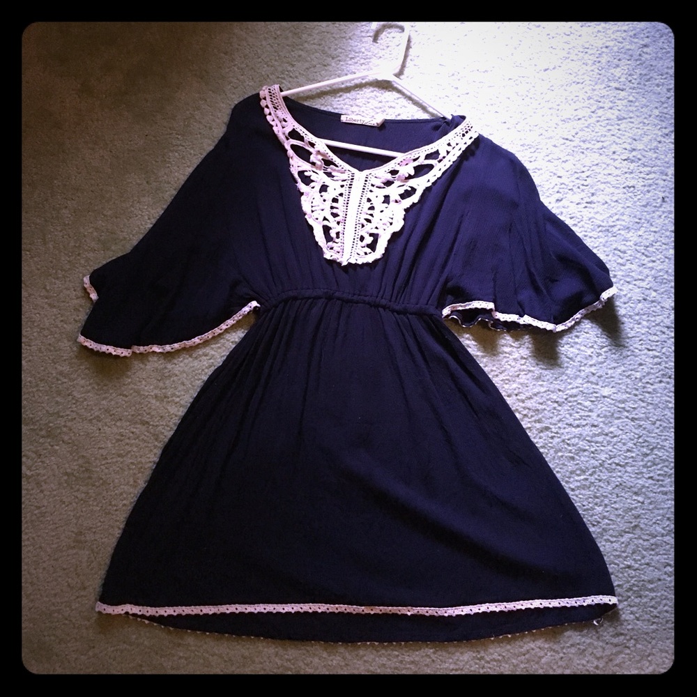 Navy blue tunic