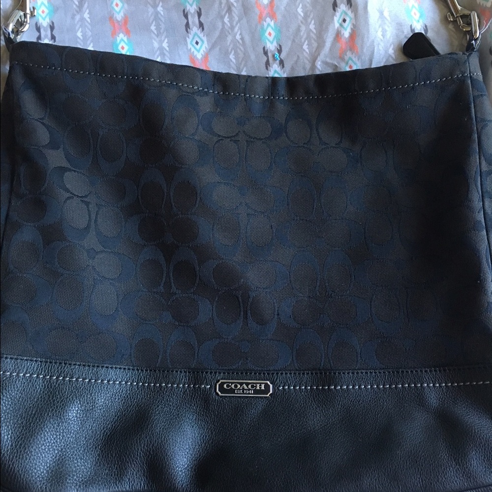 Coach cross body purse