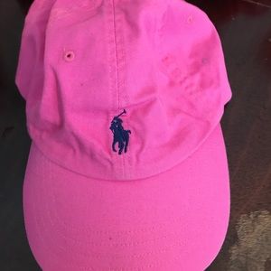 Authentic Pink Polo Hat