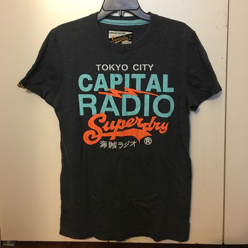 vintage capital radio city graphic t shirt