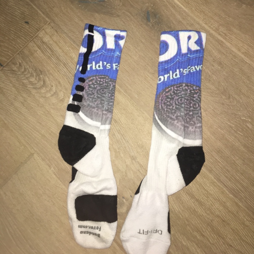 Oreo Nike Dri-Fit Long Socks