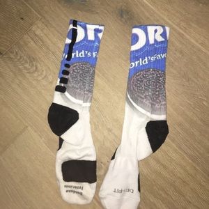 Oreo Nike Dri-Fit Long Socks