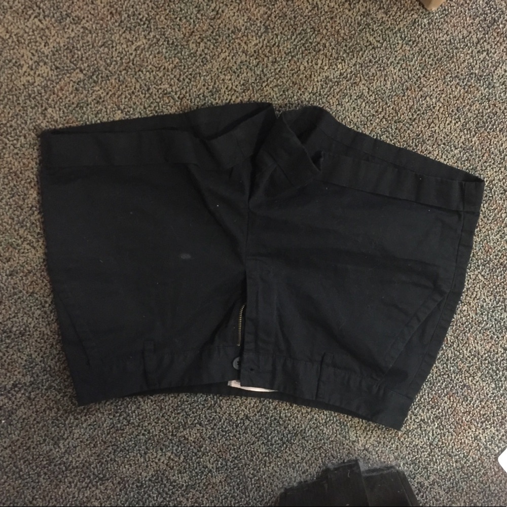 Black shorts